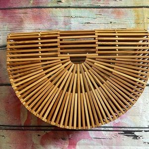 Cult Gaia Ark Bag - Large, Bamboo